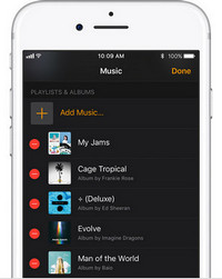 Synchroniser la musique Spotify téléchargée sur Apple Watch