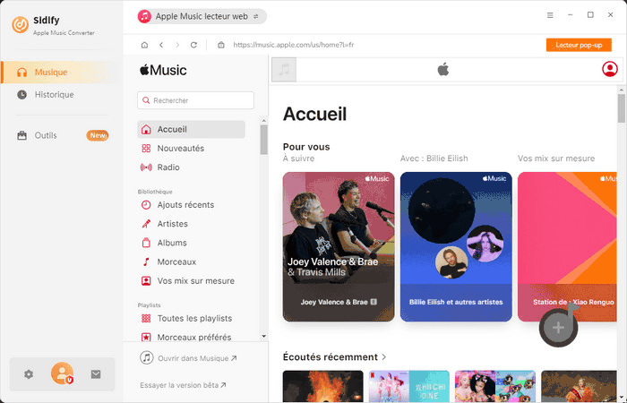 Convertissez votre musique Apple Music en MP3 avec Sidify