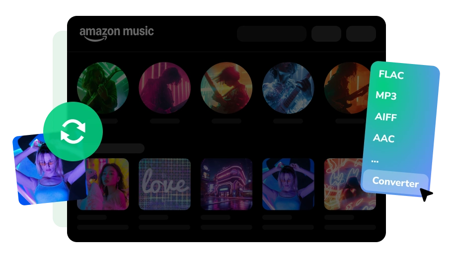 Bannière d'Amazon Music Converter