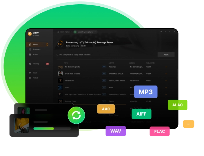 Enregistrez et convertissez des contenus en streaming