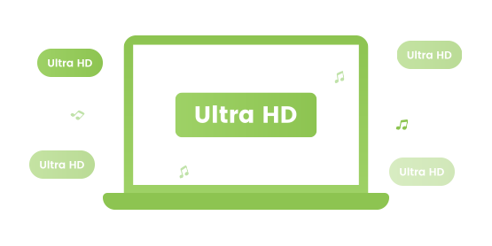 prise en charge de la qualité sonore Ultra HD