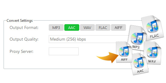 Enregistrer les chansons d'Apple music en MP3, AAC, FLAC ou WAV