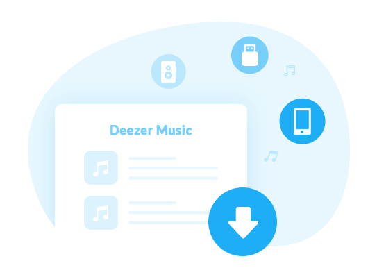 Téléchargez de la musique depuis Deezer