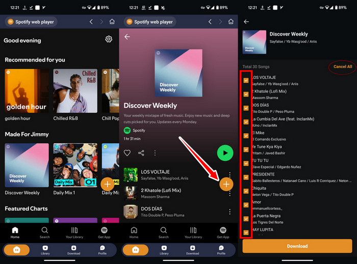 Ajouter de la musique Spotify à Sidify