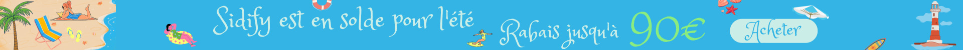 sidify soldes d'été