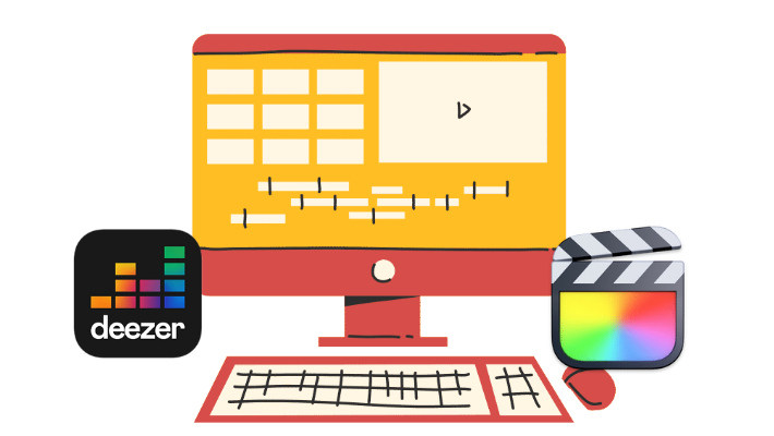 Deezer à Final Cut Pro