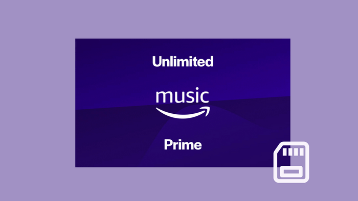 Amazon Music sur la carte SD