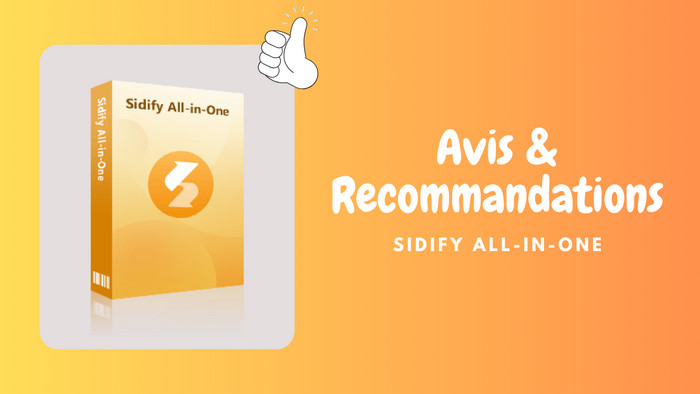 Avis sur Sidify All-In-One