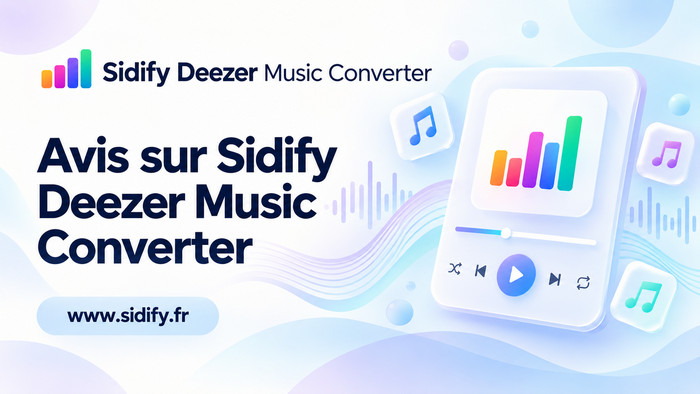 Avis sur Sidify Deezer Music Converter