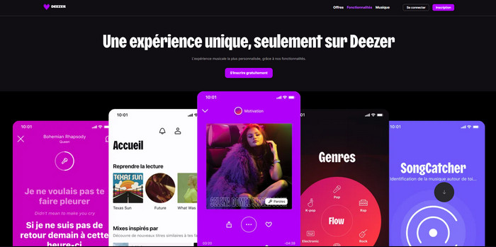 Deezer : Musique FLAC - Son HIFI - Haute Qualité
