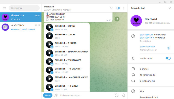 @deezload2bot : Deezload