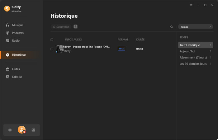 Voir la musique YouTube téléchargée sans publicité