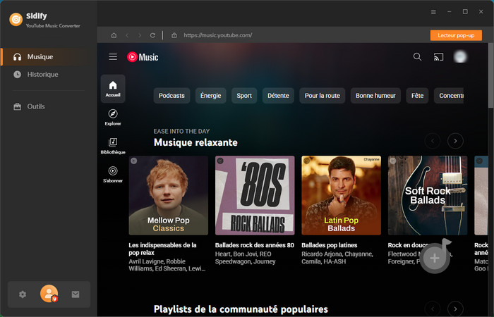 Téléchargez et installez Sidify YouTube Music Converter