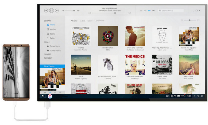 copier les playlists iTunes pour Huawei Mate 10