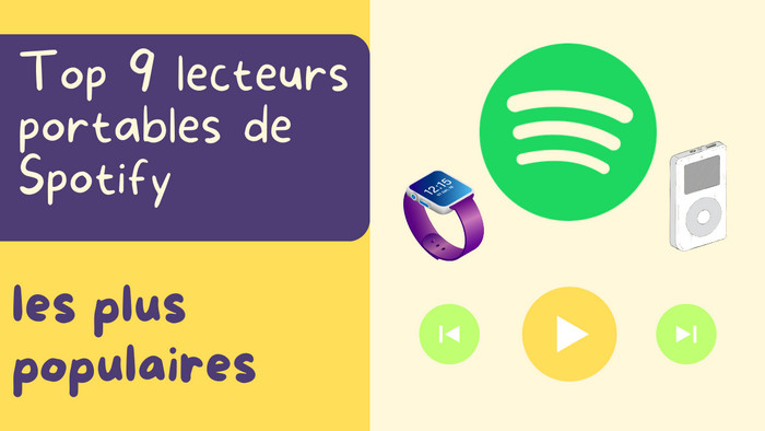 Top 9 lecteurs portables de Spotify