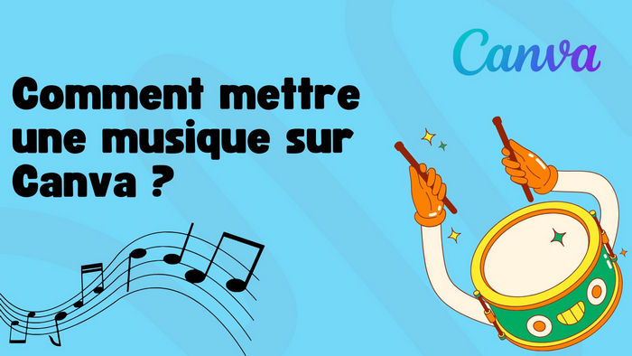 Mettre une musique sur Canva