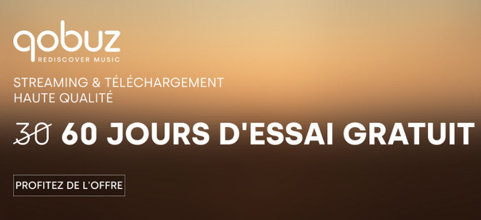 Profiter de deux mois d'essai gratuit de Qobuz via Energyson