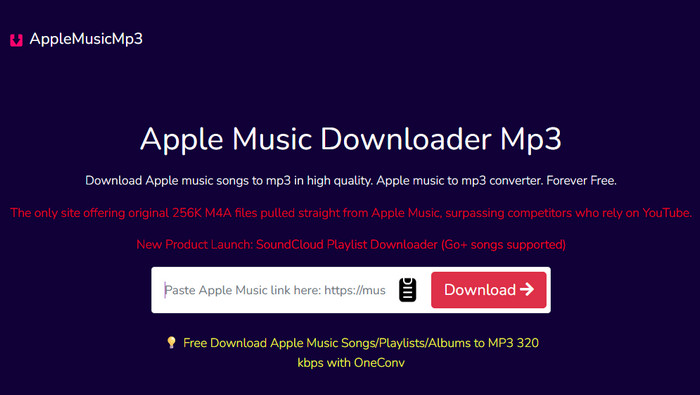 copiez le lien de la playlist, de l'album ou du morceau d'Apple Music