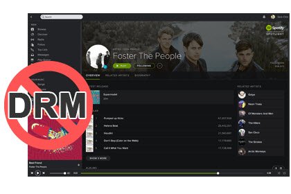 enregistrer Spotify Music