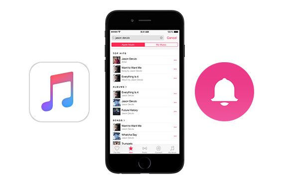 créer une sonnerie iPhone avec chansons Apple