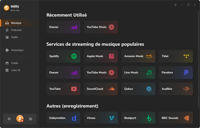 Choisissez un service de streaming pour la musique FLAC