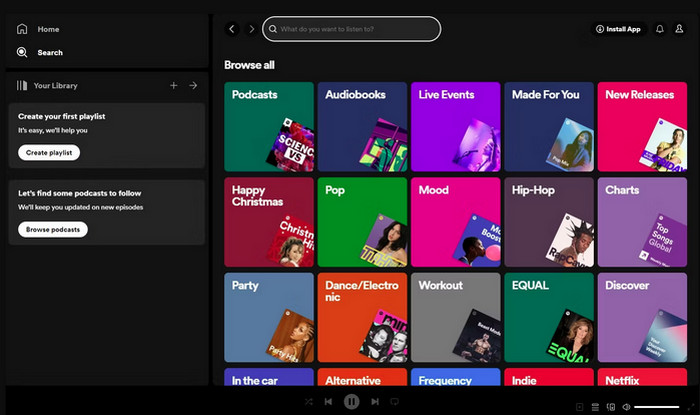 Découverte de Spotify