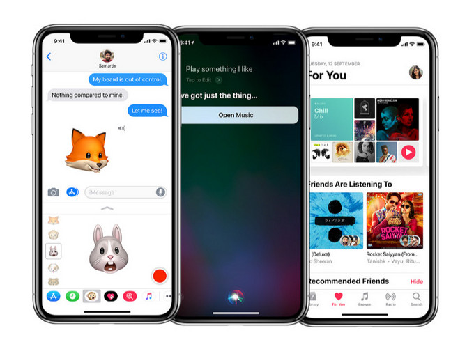 jouer de la musique Apple sur iPhone X