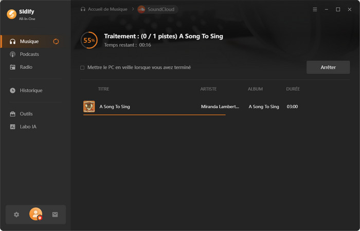 Téléchargez des playlists SoundCloud en MP3