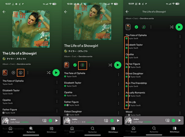 Télécharger la qualité Lossless sur Spotify