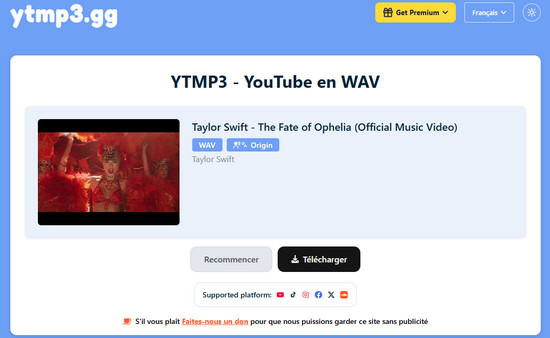 ytmp3.gg : YouTube en WAV