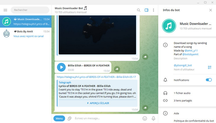 @ytsongdl_bot : Music Downloader Bot