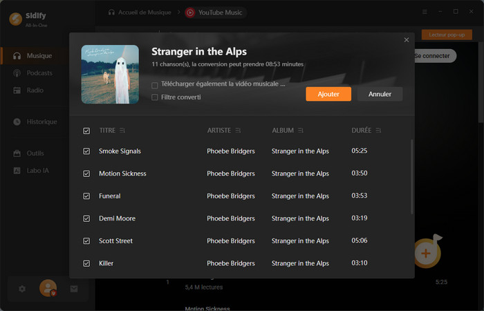 Recherchez les chansons, albums ou playlists