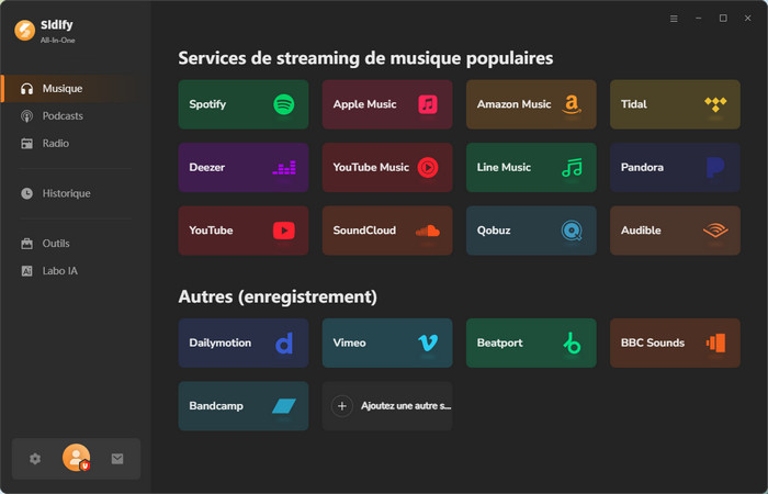 Choisissez la plateforme de streaming musical