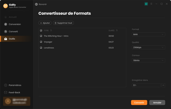 Convertisseur de Formats