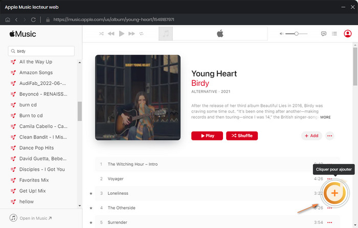 Apple Music Webplayer