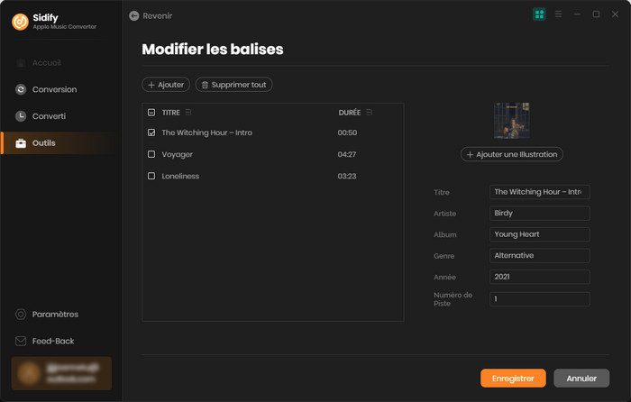 Modifiez les balises ID3 d'Apple Music