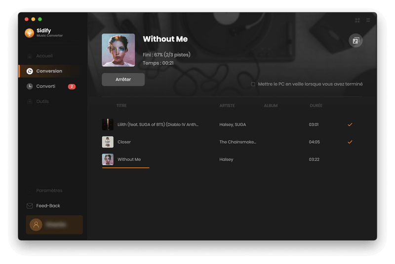 Convertissez les chansons Spotify au format MP3 sur Mac