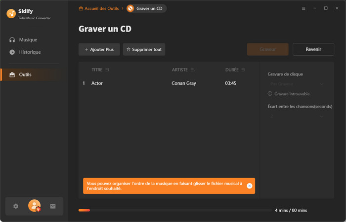 Graver un CD